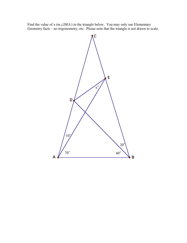 Triangle problem Vasavi GS Brilliant