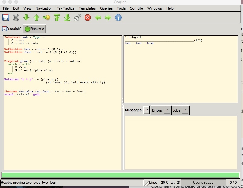 Coq Proof System , A short introduction to Coq – GJEUI