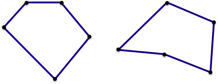 irregular hexagon polygon