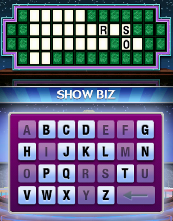 Wheel of Fortune Board. When should you stop revealing letters and guess the word? 