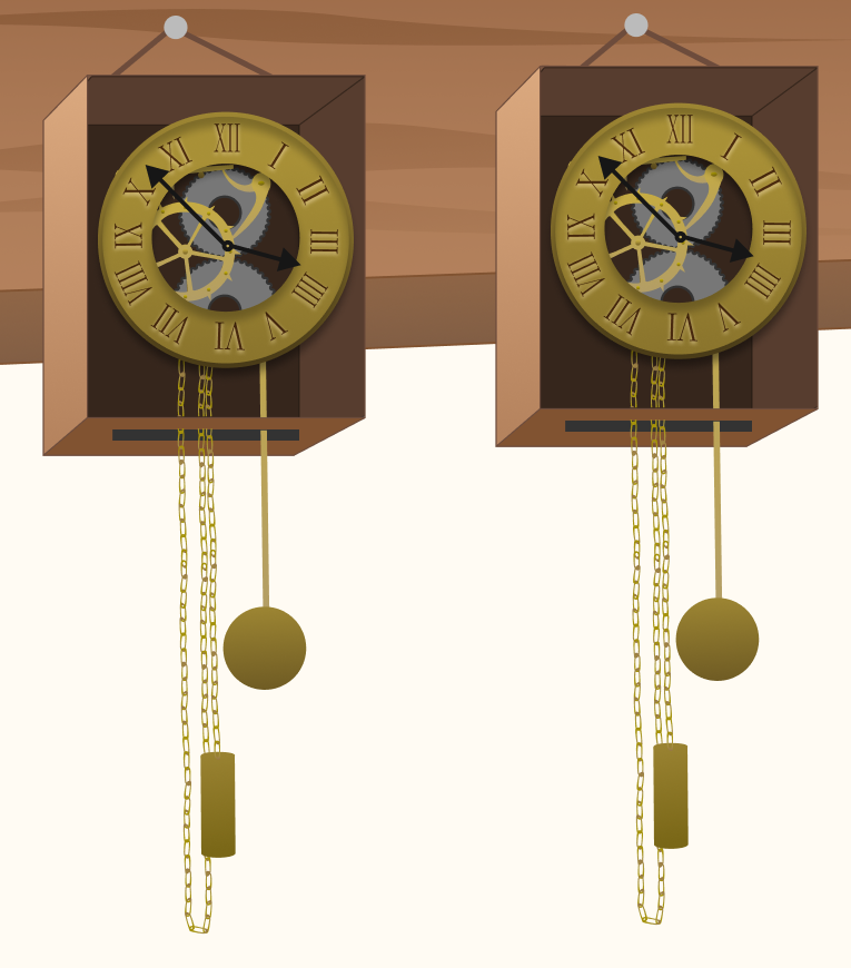 pendulum clock puzzle