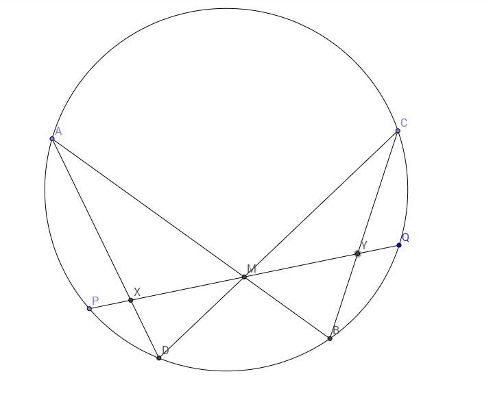 Butterfly Theorem | Brilliant Math & Science Wiki