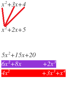Multiplying Polynomials - Quadratics | Brilliant Math & Science Wiki
