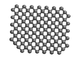 Structure of diamond. Public domain image.