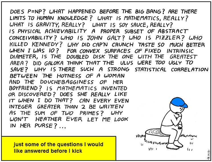 Abstruse Goose (So many questions)